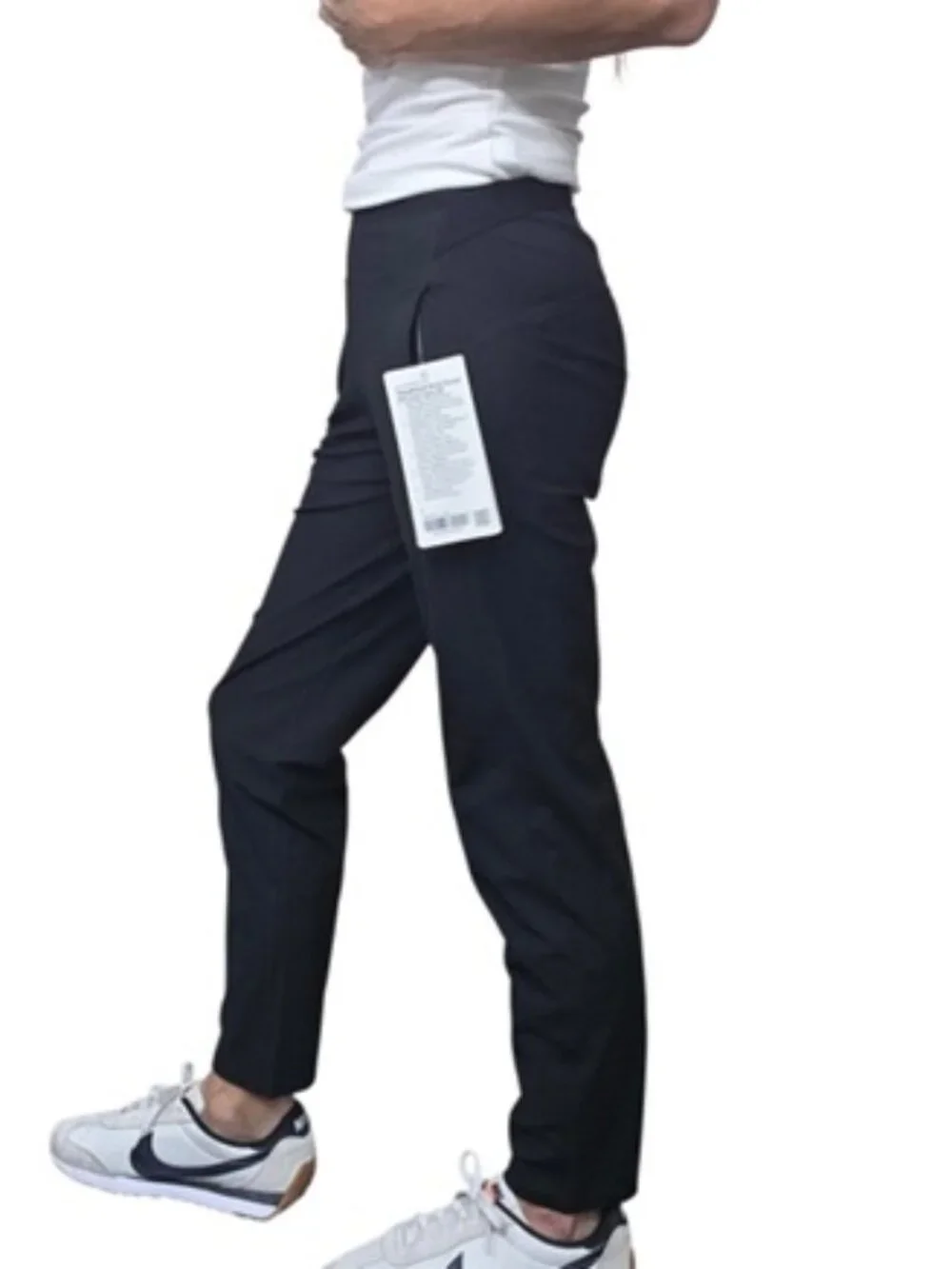 NWT Lululemon Warpstreme Multi Pocket Mid Rise Golf Pant 28 Black 2